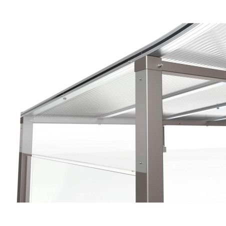 Bavettes coupe-vent latérales - Abris Modulo Prossentiel