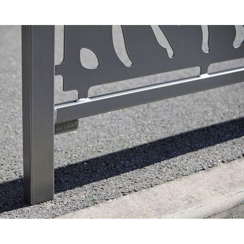 Barrière de ville Venise avec tôle découpée Prossentiel