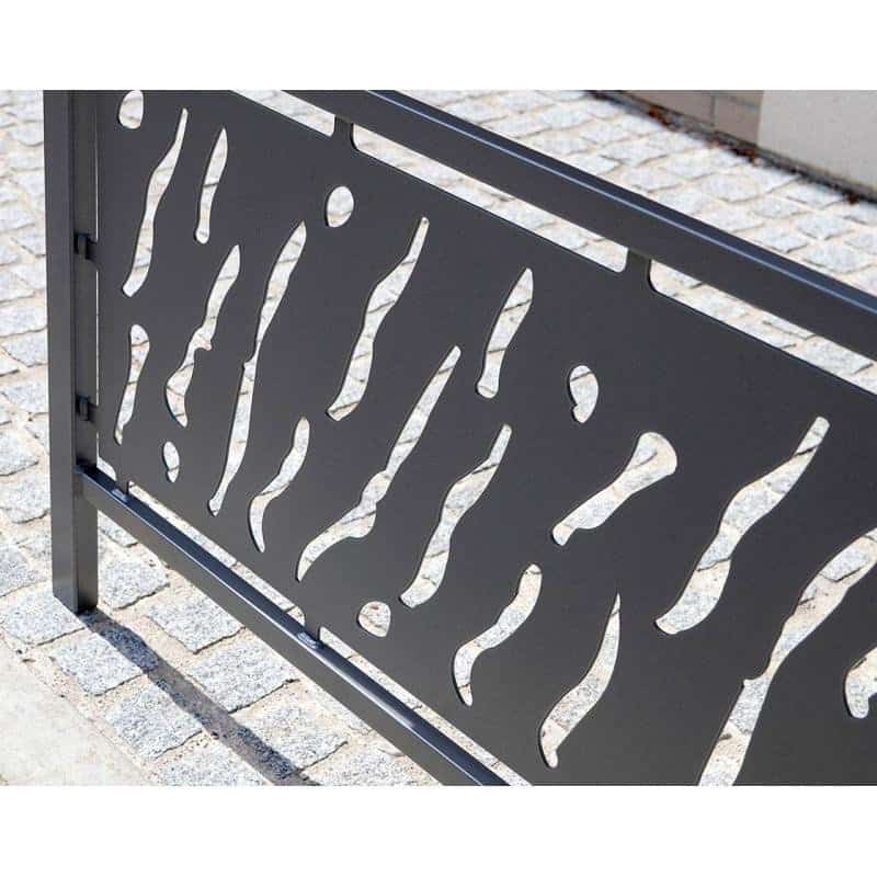 Barrière de ville Venise avec tôle découpée Prossentiel