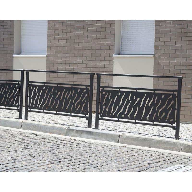 Barrière de ville Venise avec tôle découpée Prossentiel