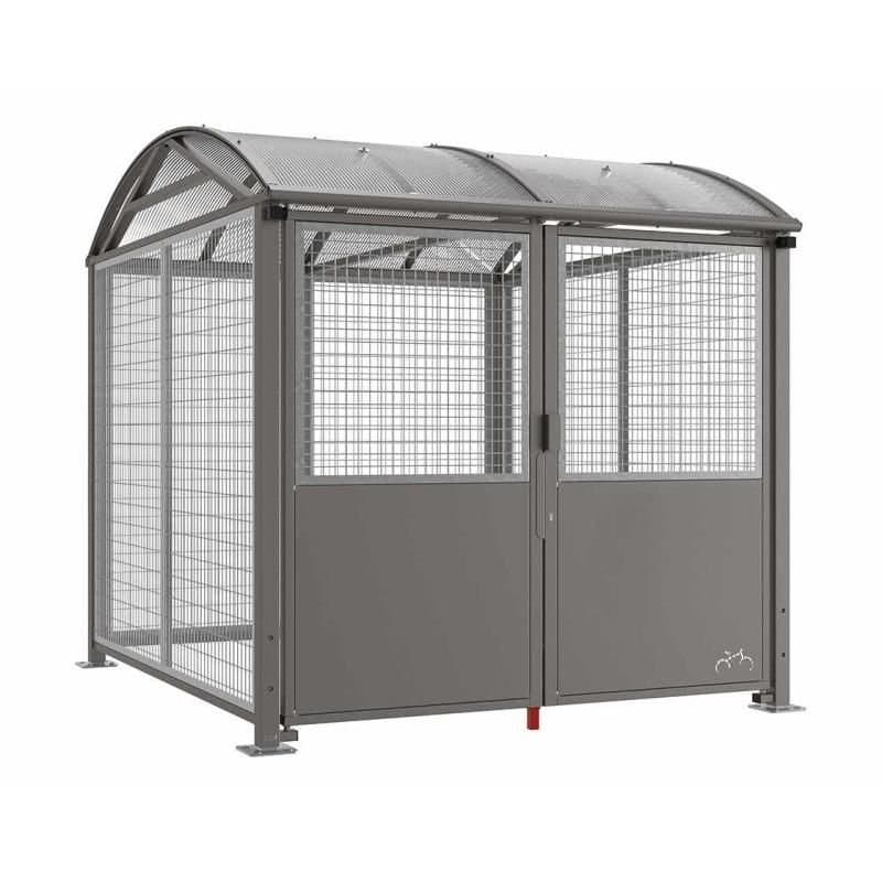 Abri vélos et motos sécurisé Voûte - format standard Prossentiel