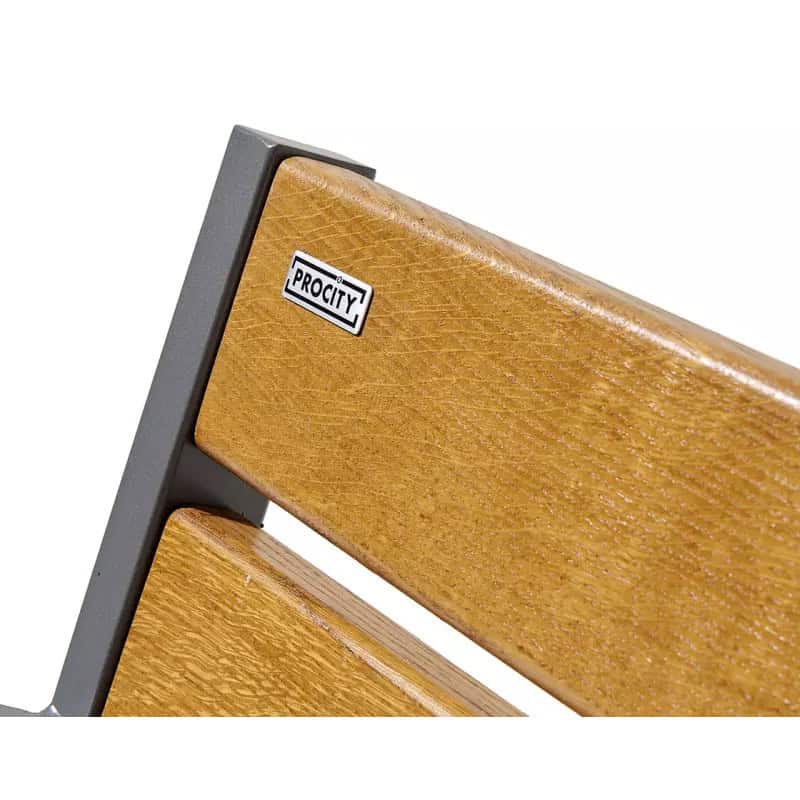 Fauteuil bois et acier Silaos® 6 lames Prossentiel