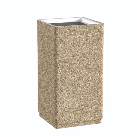 Corbeille en béton Olympe 80L Prossentiel