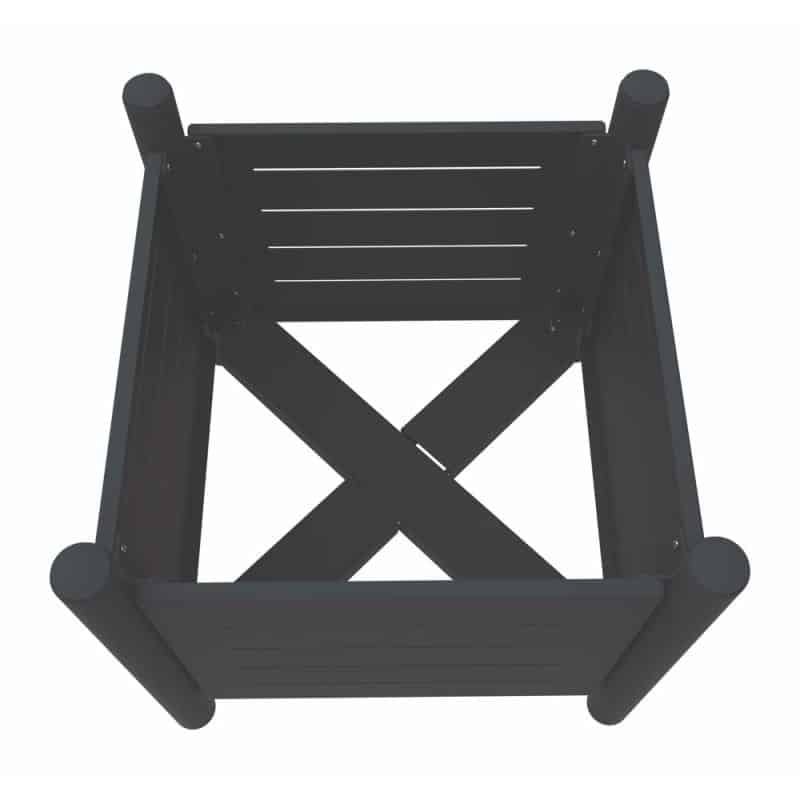 Jardinière urbaine Vibrato Métal 75L - avec bac Prossentiel