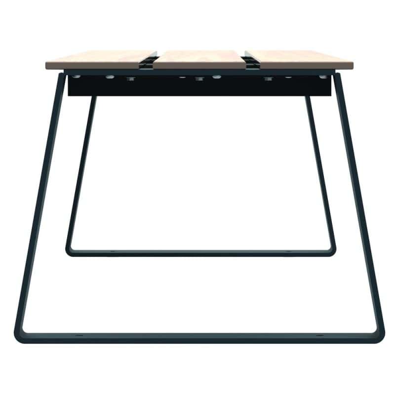 Banquette stratifié compact HPL Symphonie Extrême 3 places Prossentiel