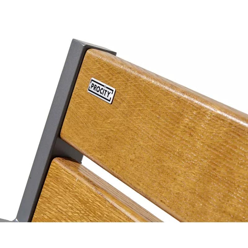 Banc bois et acier Silaos® spécial sénior Prossentiel