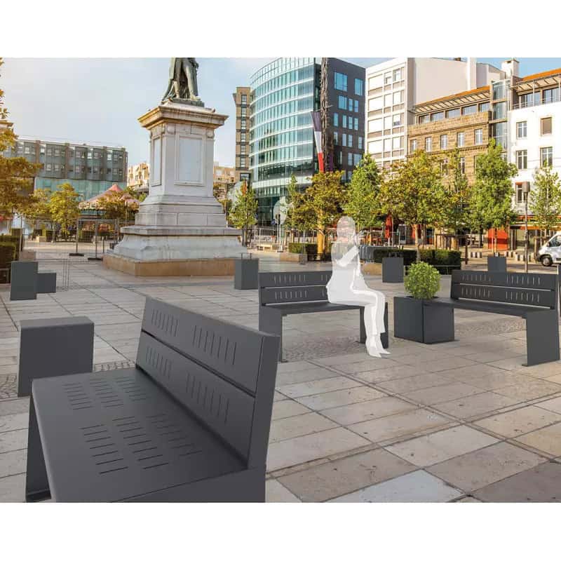 Banc acier Kub Prossentiel