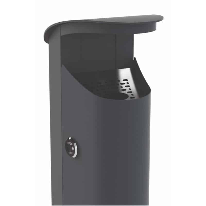 Cendrier sur pied acier Koa - 2,5L Prossentiel