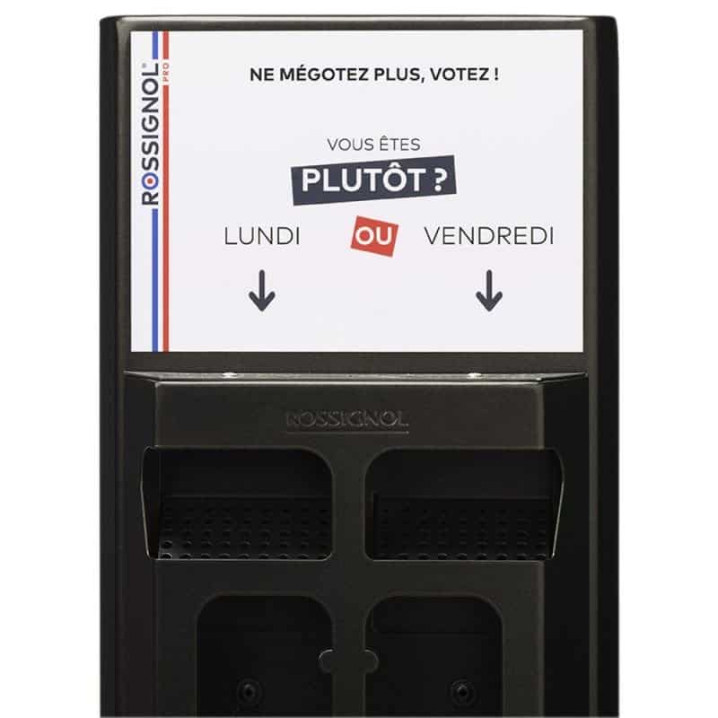 Cendrier de sondage Arkea Vote - 2 x 3L Prossentiel