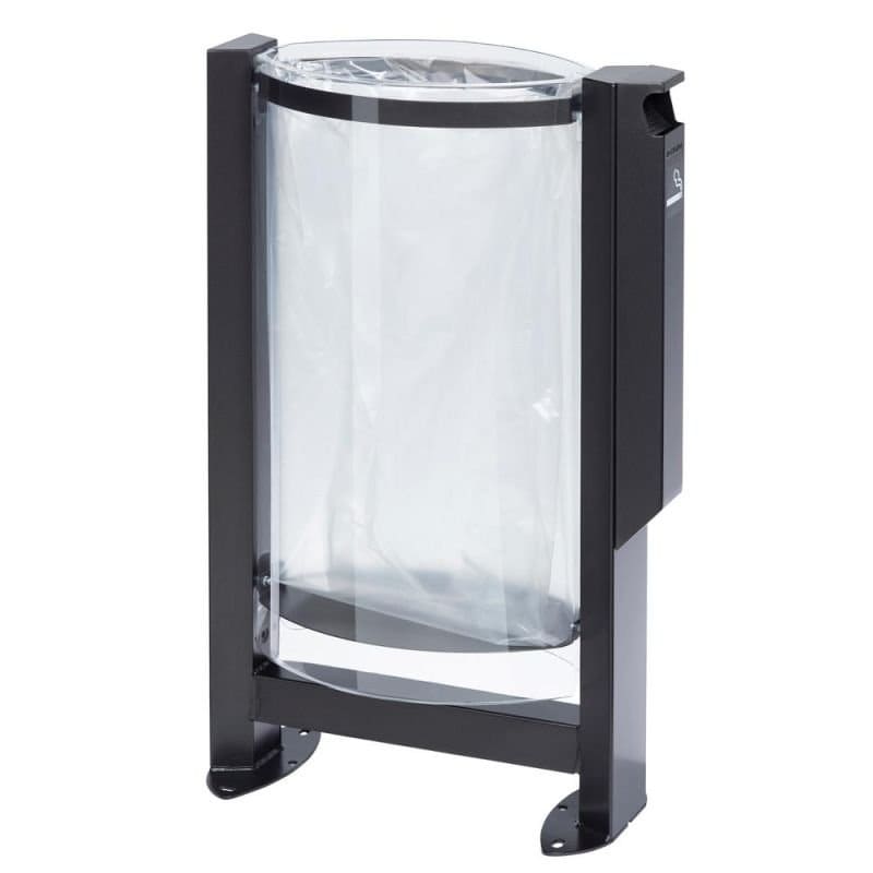 Lot de 2 façades plastique + fond antinuisible corbeille Vigipirate Arkea Prossentiel