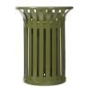 Corbeille acier demi-lune Tulipe - 35L Prossentiel