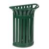 Corbeille acier demi-lune Tulipe - 35L Prossentiel