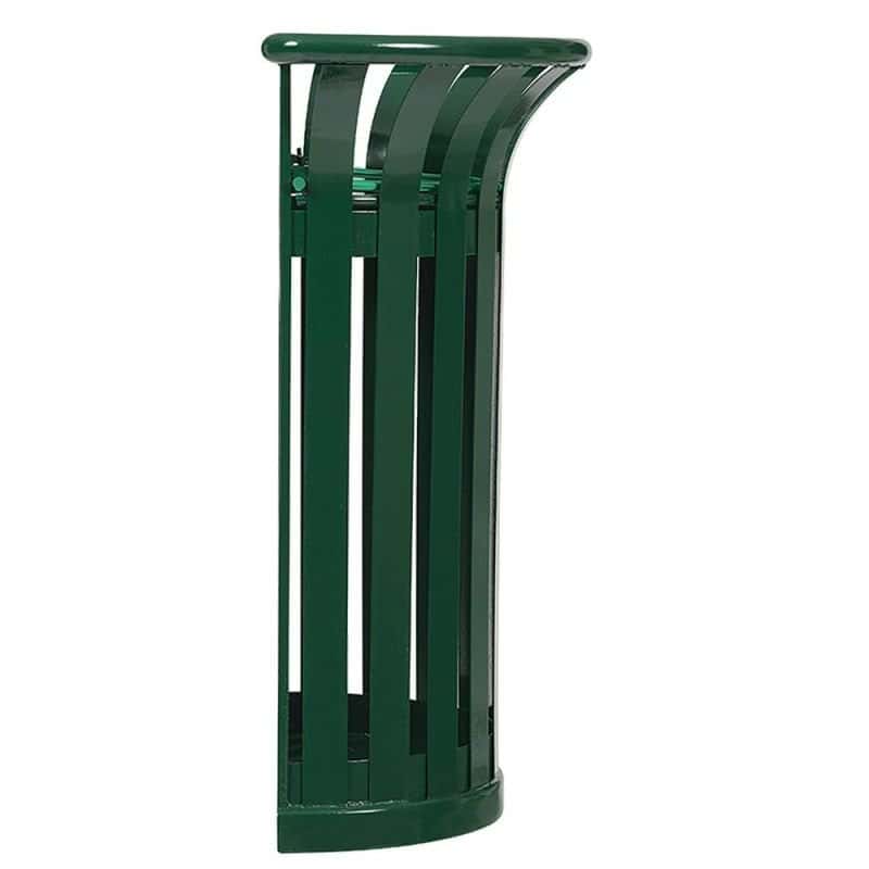 Corbeille acier demi-lune Tulipe - 35L Prossentiel