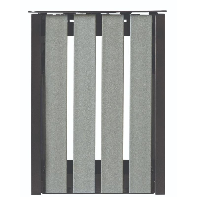 Corbeille d'extérieur lattes recyclées Eden Etik - 50L ou 110L Prossentiel