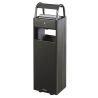 Cendrier-corbeille sur pied acier Kopa - 30L ou 60L Prossentiel