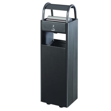 Cendrier-corbeille sur pied acier Kopa - 30L ou 60L Prossentiel