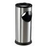Cendrier-poubelle bac à sable inox Kipso - 17,5L Prossentiel