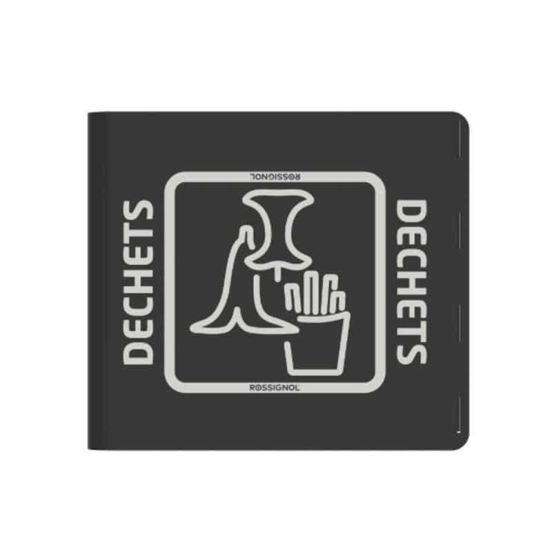 Poubelle urbaine lattes aluminium Artri - 110L Prossentiel