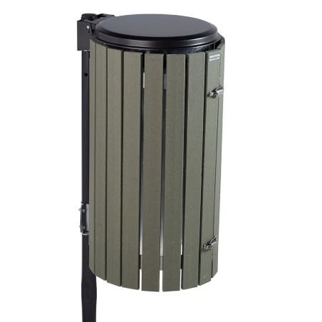 Entourage en lattes recyclées Etik pour supports de sacs Collection Prossentiel