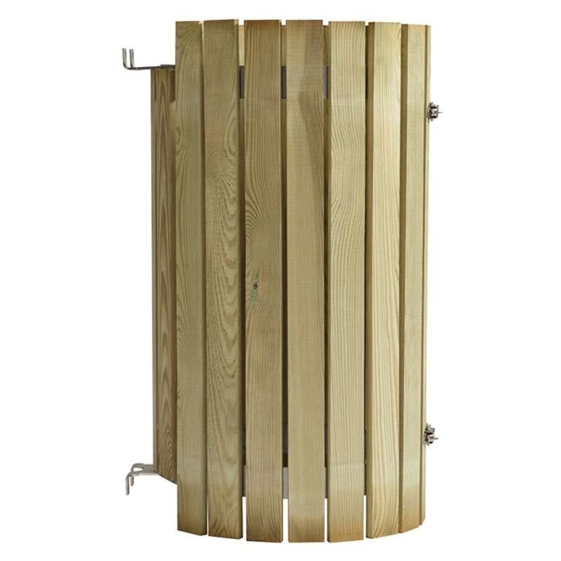 Entourage en lattes bois pour supports de sac Collection Prossentiel