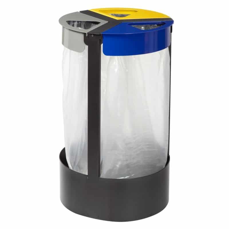 Support sac extérieur sur pied 3 flux Citwin Premium - 3x45L Prossentiel