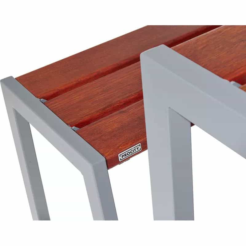 Table de pique-nique acier et bois Silaos® Prossentiel