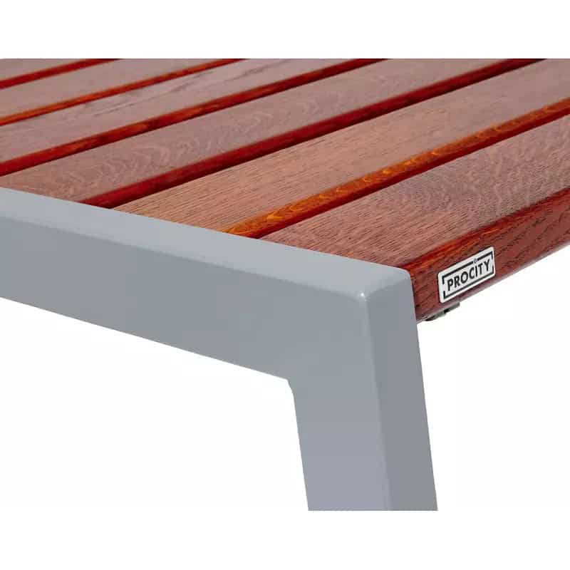 Table de pique-nique acier et bois Silaos® Prossentiel
