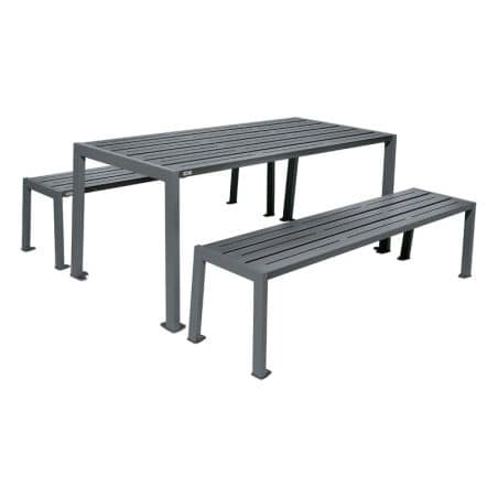 Table de pique-nique acier Silaos® Prossentiel