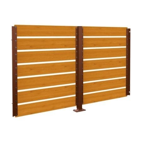 Bardage de retour avant pour abri conteneurs Modulo - lg 2500 mm Prossentiel