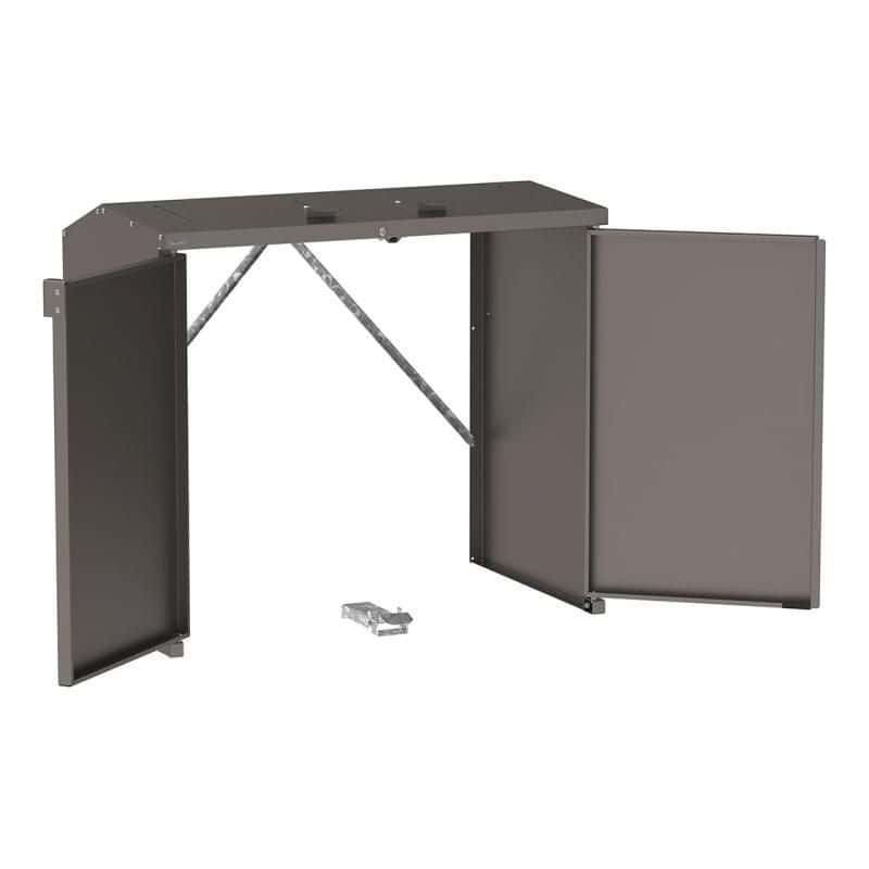 Abri conteneurs et biodéchets double Berlin Prossentiel