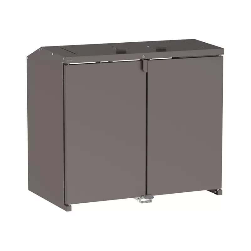 Abri conteneurs et biodéchets double Berlin Prossentiel