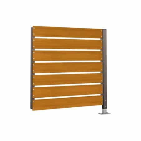 Bardage de retour avant pour abri conteneurs Modulo - lg 1400 mm Prossentiel