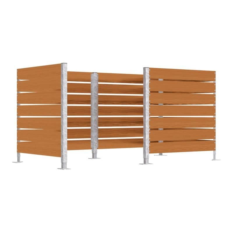 Bardages stratifiés compacts - Cache-conteneurs modulables Prossentiel