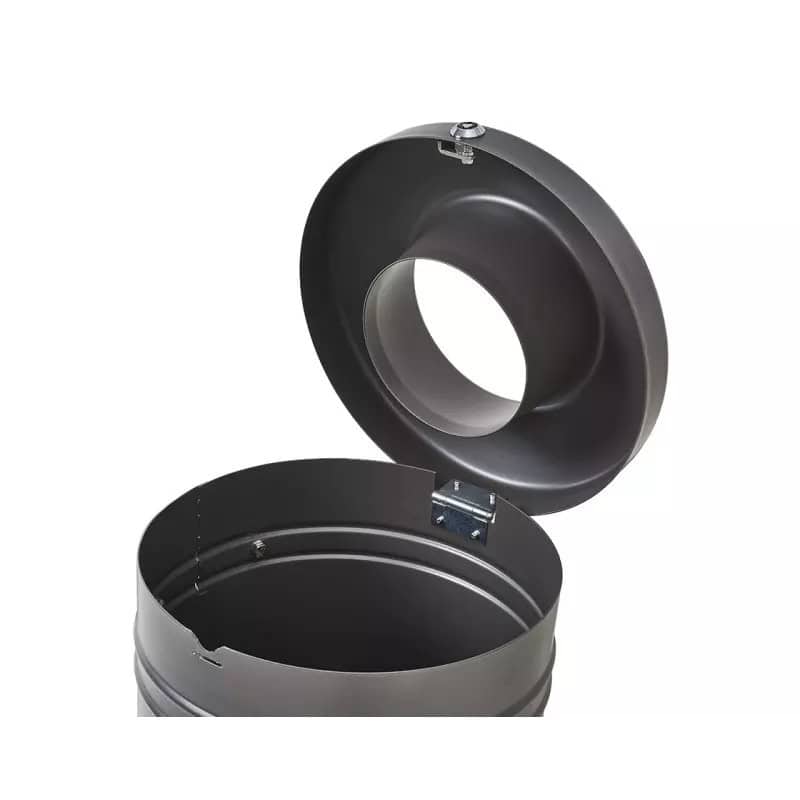 Corbeille de ville tri sélectif sur potelet Guyenne Ville 40L Prossentiel