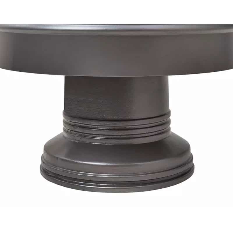 Poubelle urbaine métal avec socle en fonte Gascogne 60L Prossentiel