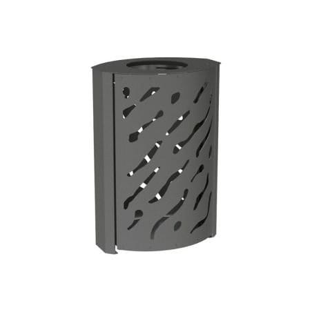 Poubelle de ville moderne Venise 120L Prossentiel