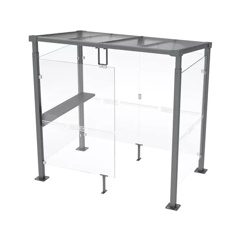 Banquette / tablette pour abris fumeurs Prossentiel