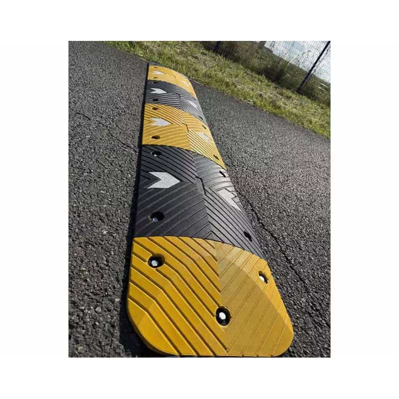 Ralentisseur de parking Jaune et noir - H 50 mm Prossentiel