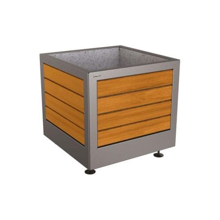 Bac à palmier Silaos® acier et bois Prossentiel