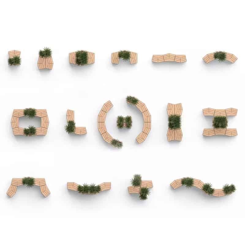 Bac à palmier modulable Le Caire Prossentiel