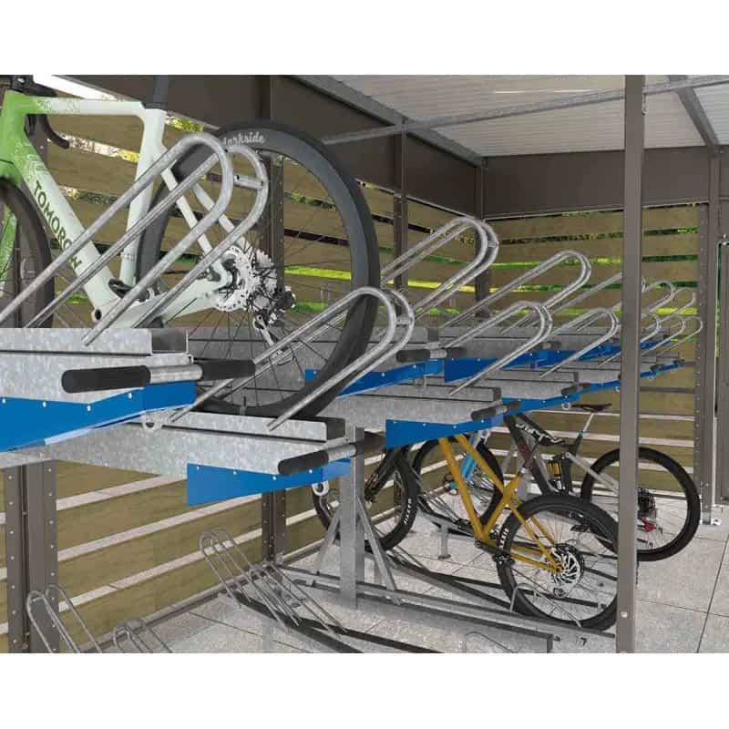 Rack à vélos double étage Horizon Prossentiel