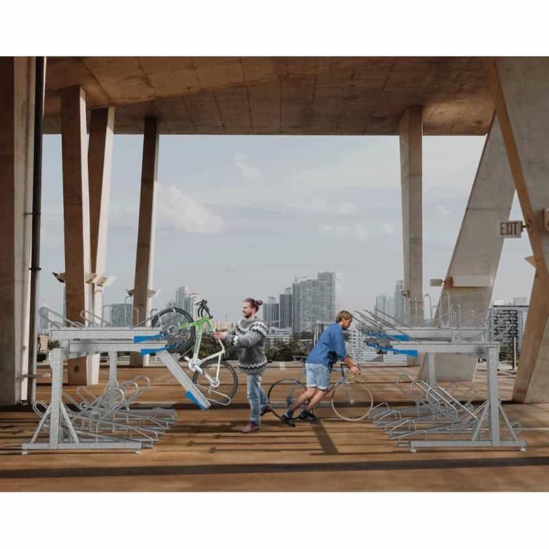 Rack à vélos double étage Horizon Prossentiel