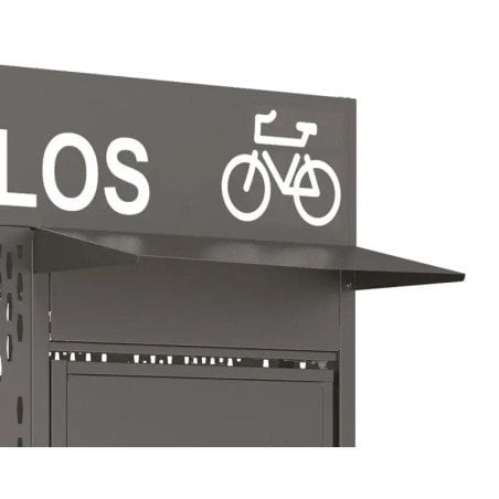 Casquette de porte pour abris vélos sécurisés Horizon Prossentiel