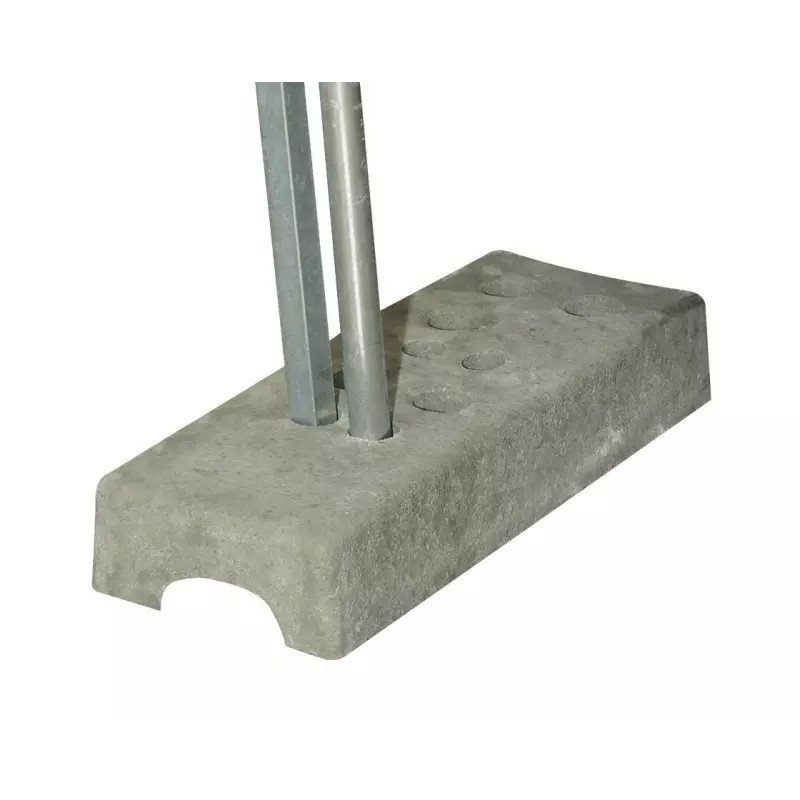 Plot béton pour panneau électoral classique Prossentiel