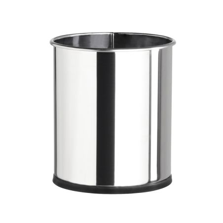 Corbeille à papier en Inox Papea - 8L ou 15L Prossentiel