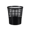 Lot de 20 petites corbeilles à papier - Noir - 16L Prossentiel