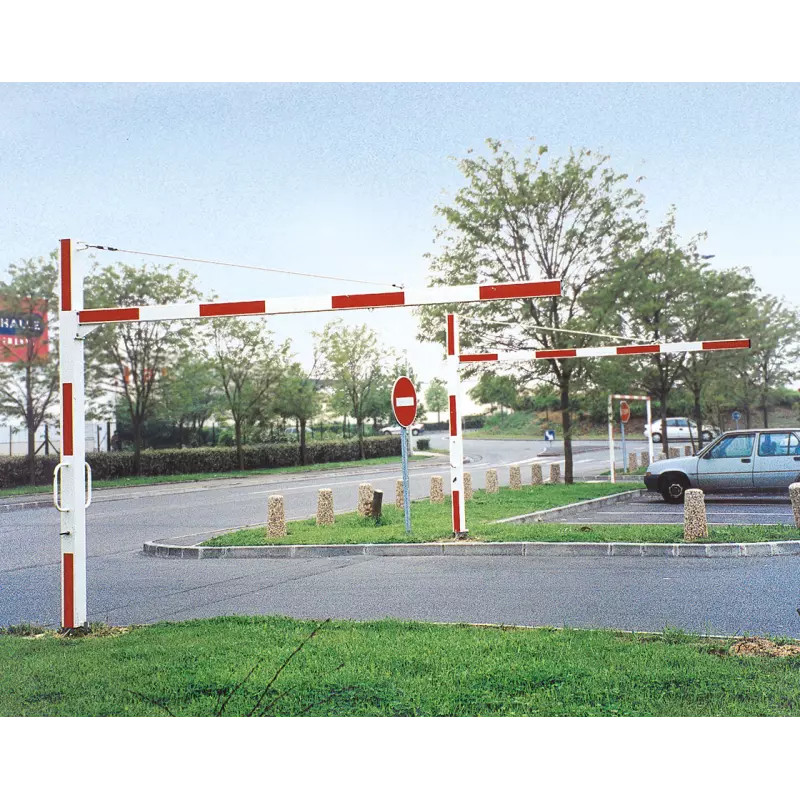 Portique pivotant d'accès parking - limiteur de hauteur Prossentiel