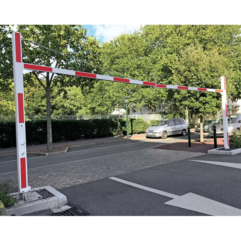 Portique pivotant d'accès parking - limiteur de hauteur Prossentiel