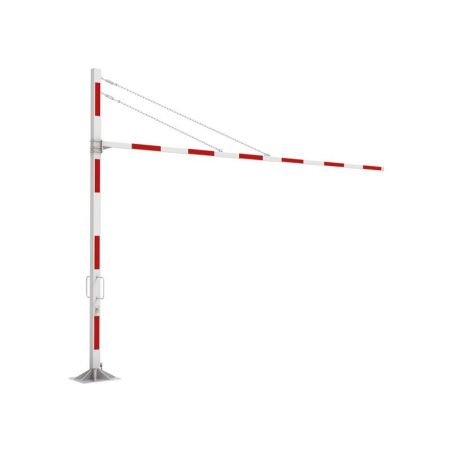 Demi-portique pivotant pour accès parking Prossentiel