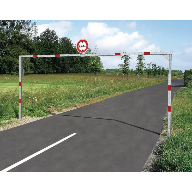 Portique pivotant de parking acier Eco Prossentiel